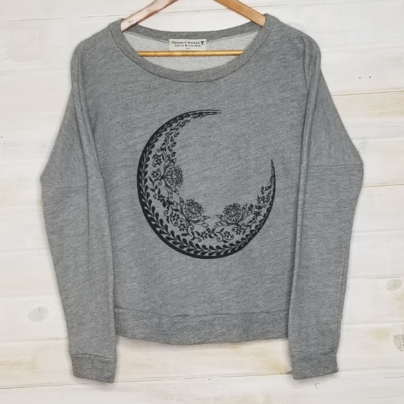 Social Project Tops - Project Social Sweatshirt Half Moon Scoop 4/$25